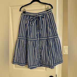 J Crew Stripped Skirt